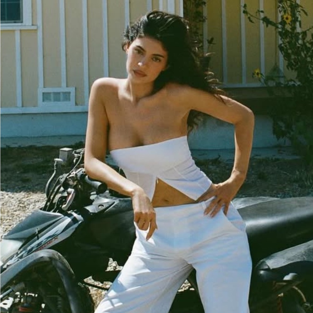 Khy poplin tube top